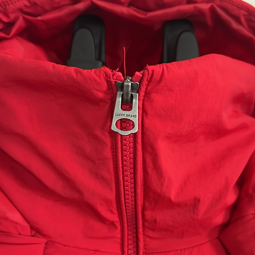 Lucky Brand Red Puffer Jacket size L - Picture 6 of 15